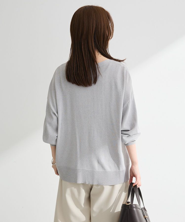 Green Parks「VネックZIPカーディガン」|カーディガン|