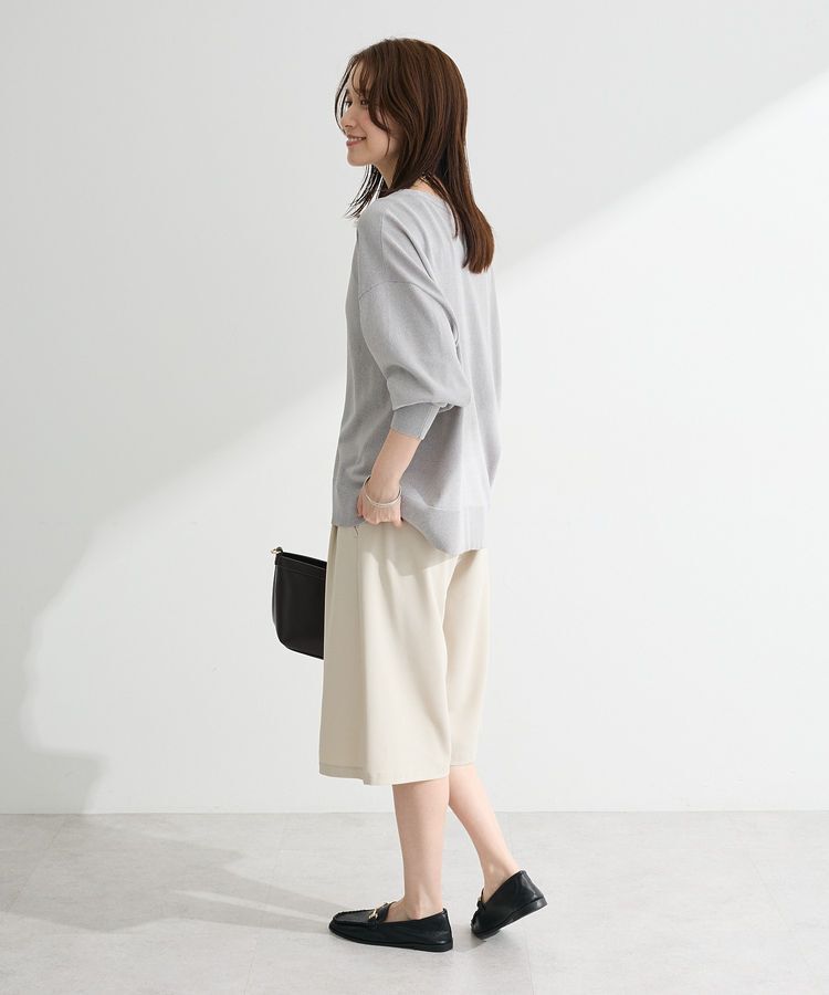 Green Parks「VネックZIPカーディガン」|カーディガン|