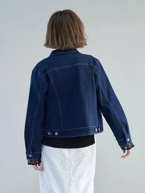 YECCA VECCA「ストレッチGジャン」|テーラードジャケット|