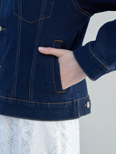 YECCA VECCA「ストレッチGジャン」|テーラードジャケット|