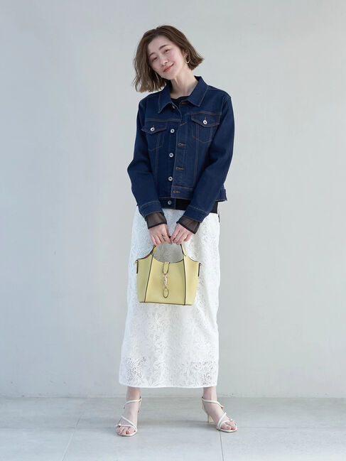 YECCA VECCA「ストレッチGジャン」|テーラードジャケット|