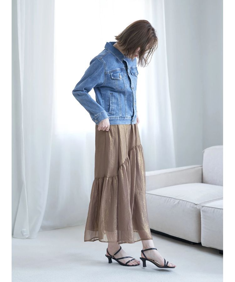 YECCA VECCA「ストレッチGジャン」|テーラードジャケット|