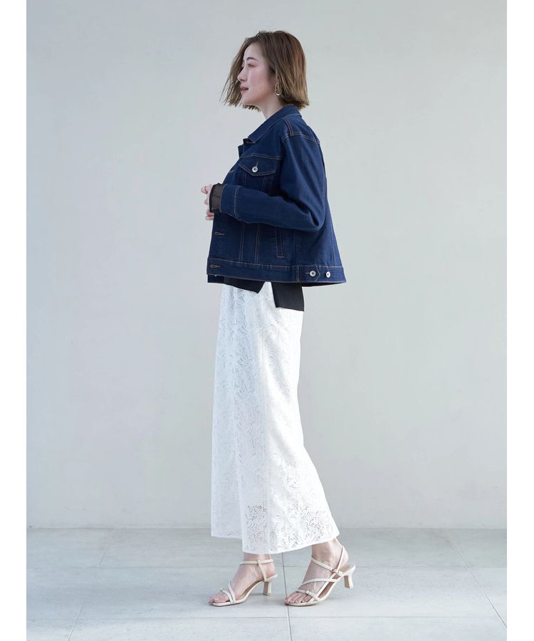 YECCA VECCA「ストレッチGジャン」|テーラードジャケット|