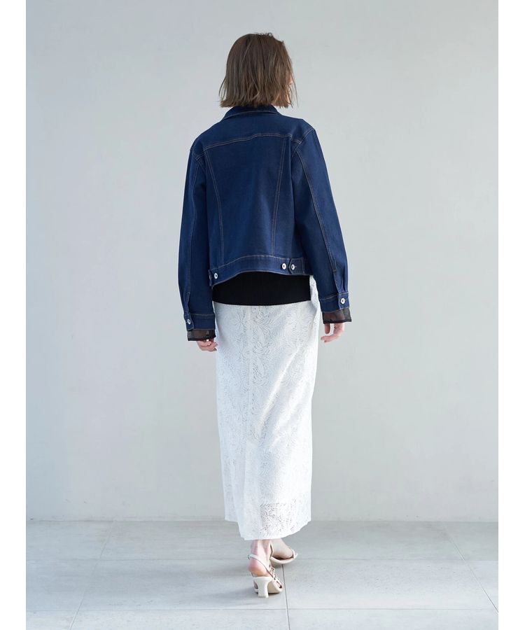 YECCA VECCA「ストレッチGジャン」|テーラードジャケット|