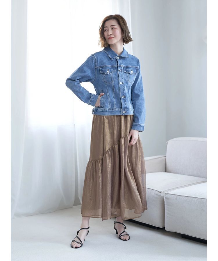 YECCA VECCA「ストレッチGジャン」|テーラードジャケット|