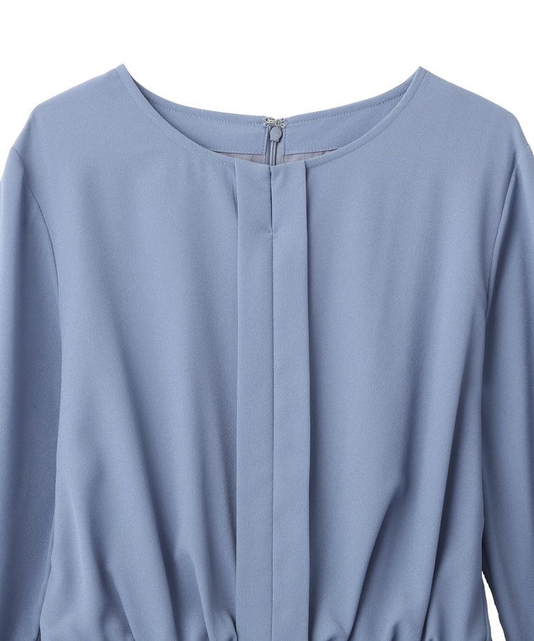 YECCA VECCA「ジョーゼットプリーツワンピース」|ワンピース|