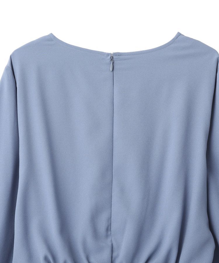 YECCA VECCA「ジョーゼットプリーツワンピース」|ワンピース|