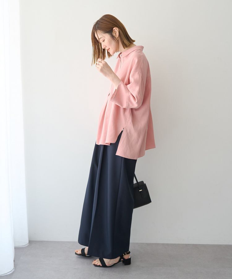 Editt by YECCA VECCA「バルーン袖スキッパーシャツ」|シャツ・ブラウス|