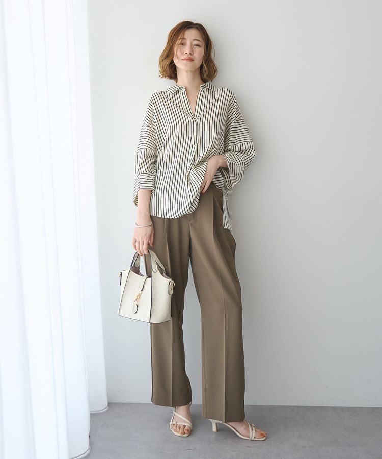 Editt by YECCA VECCA「バルーン袖スキッパーシャツ」|シャツ・ブラウス|