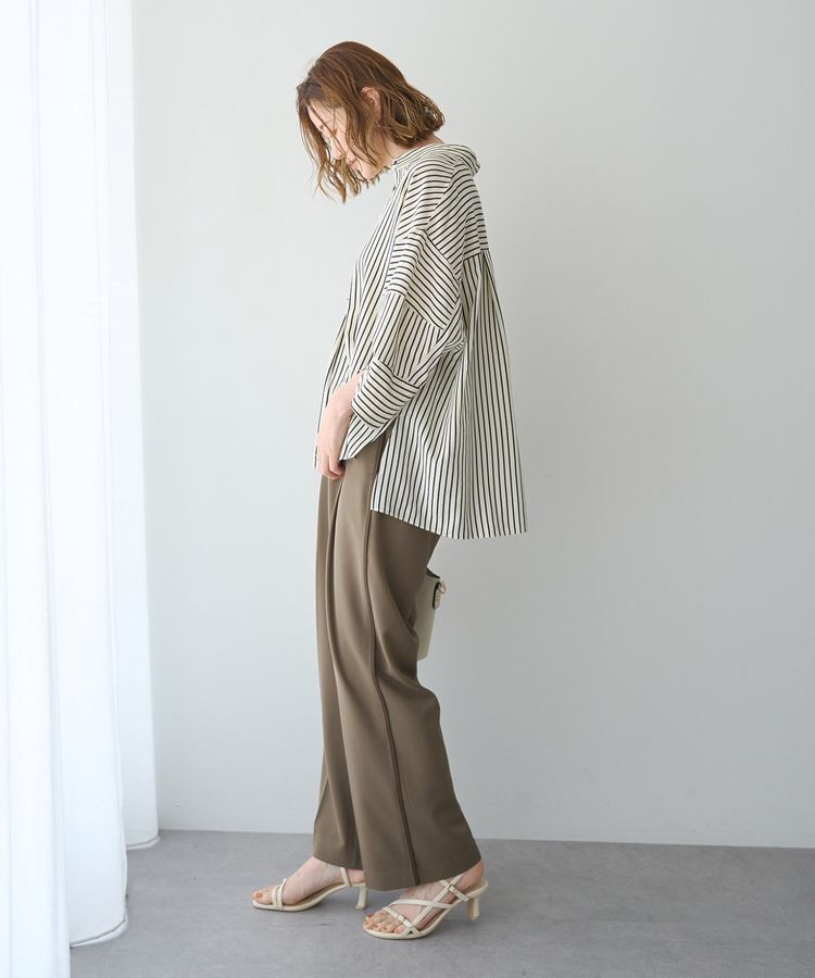 Editt by YECCA VECCA「バルーン袖スキッパーシャツ」|シャツ・ブラウス|