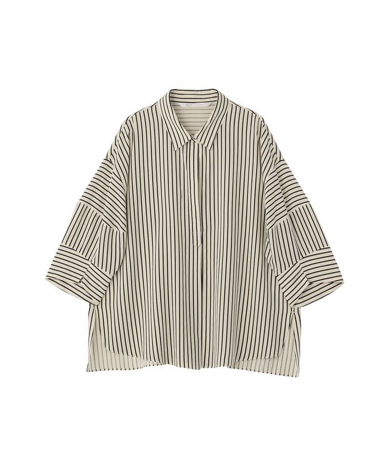 Editt by YECCA VECCA「バルーン袖スキッパーシャツ」|シャツ・ブラウス|