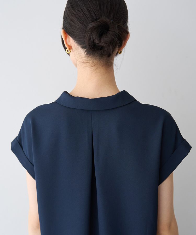 YECCA VECCA「2wayストライプリボンブラウス」|シャツ・ブラウス|