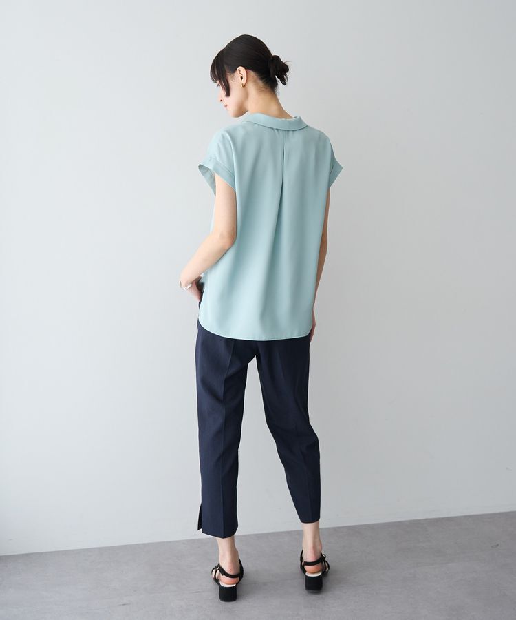 YECCA VECCA「2wayストライプリボンブラウス」|シャツ・ブラウス|