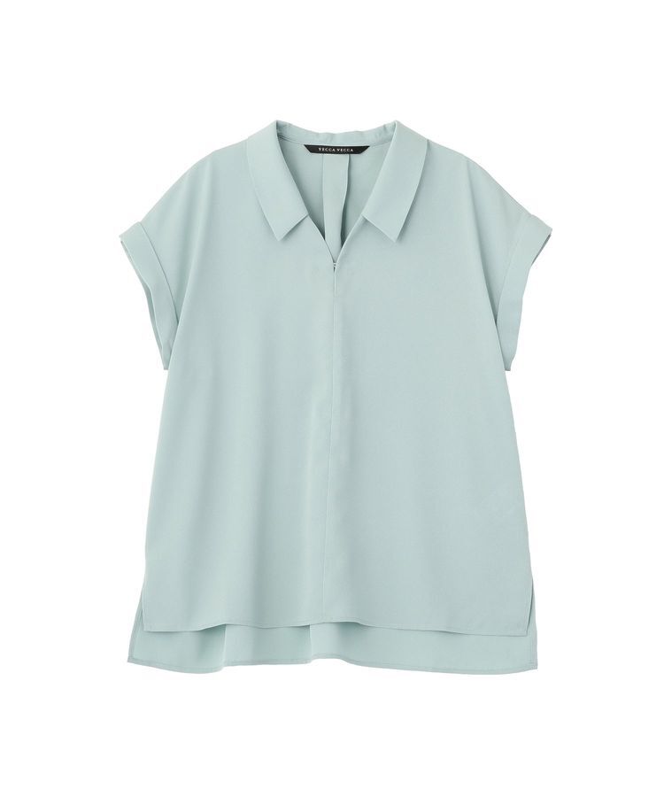 YECCA VECCA「2wayストライプリボンブラウス」|シャツ・ブラウス|