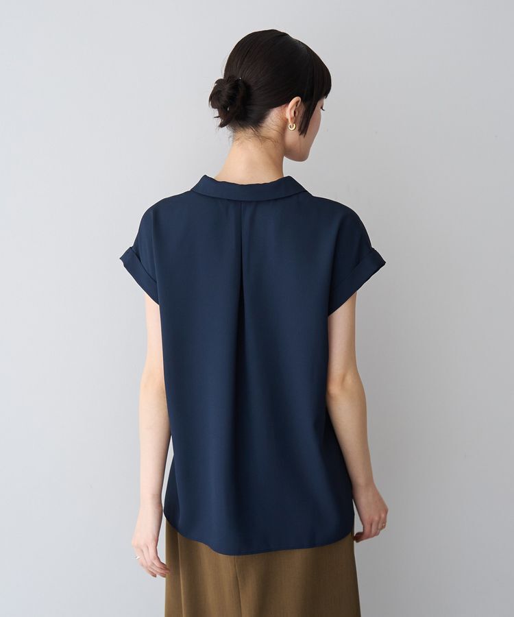 YECCA VECCA「2wayストライプリボンブラウス」|シャツ・ブラウス|