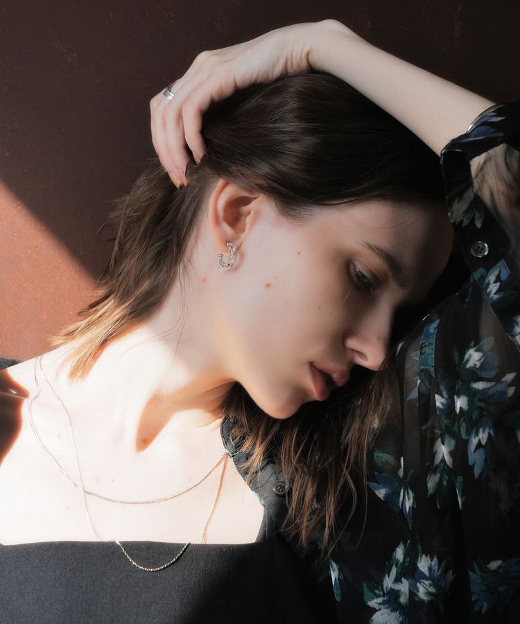 YECCA VECCA「ステンレス2連チェーンネックレス」|ネックレス|