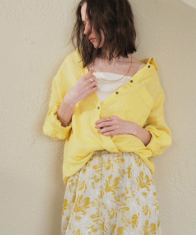 YECCA VECCA「ステンレス2連チェーンネックレス」|ネックレス|