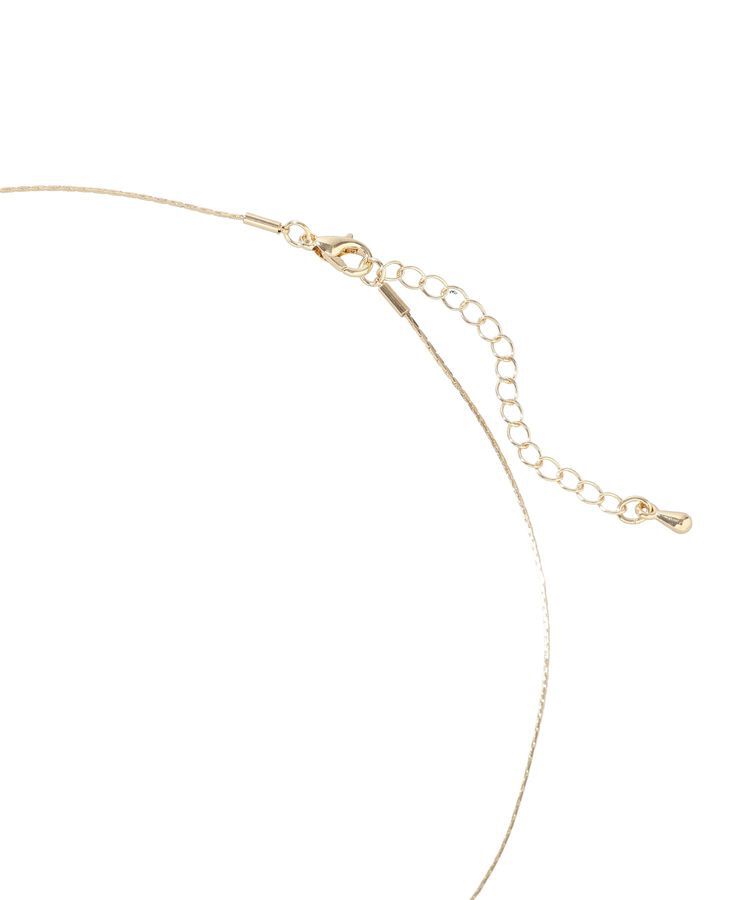 YECCA VECCA「ガラスMIXロングネックレス」|ネックレス|