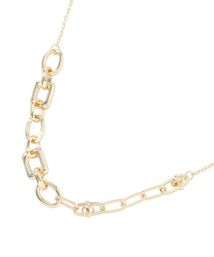 YECCA VECCA「デザインチェーンショートネックレス」|ネックレス|