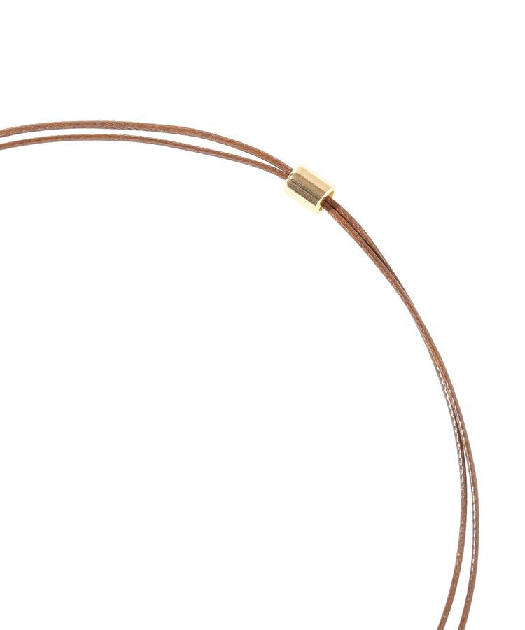 YECCA VECCA「パイプコードネックレス」|ネックレス|