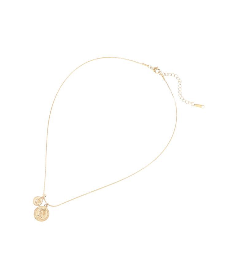 YECCA VECCA「ステンレスコインネックレス」|ネックレス|