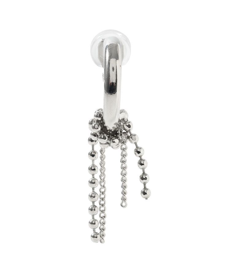 YECCA VECCA「チェーンフリンジイヤリング」|イヤリング|