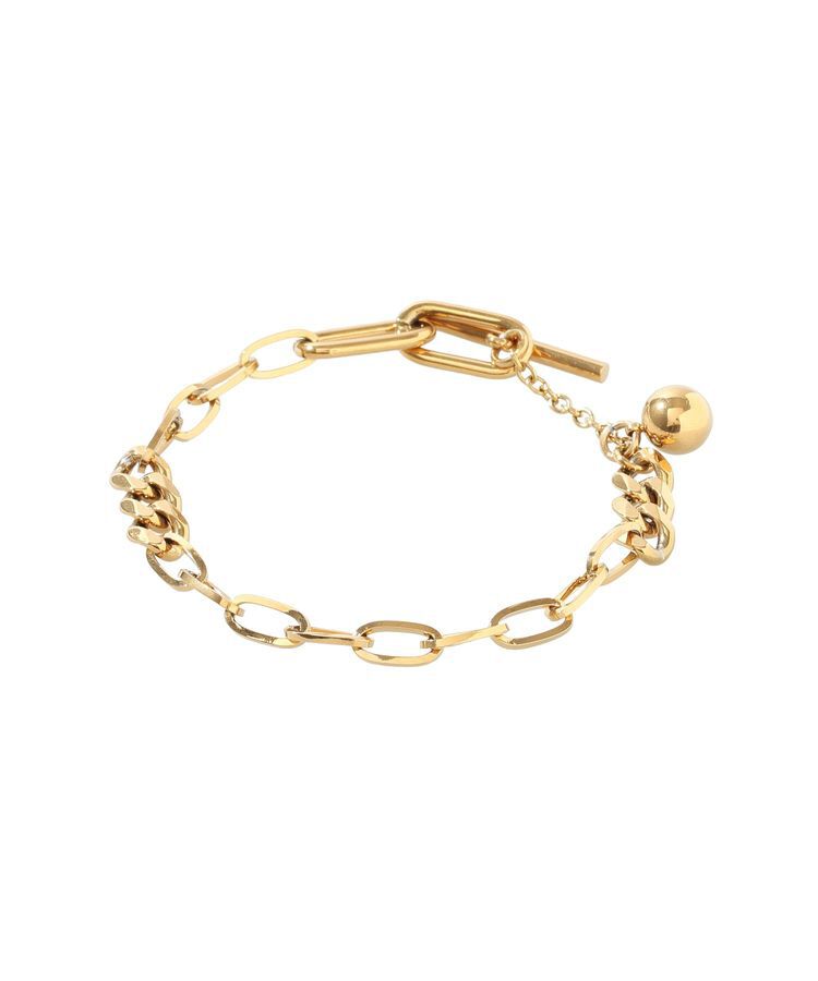 YECCA VECCA「ステンレスチェーンブレスレット」|ブレスレット・バングル|