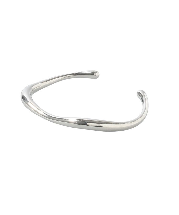 YECCA VECCA「ステンレスC型バングル」|ブレスレット・バングル|