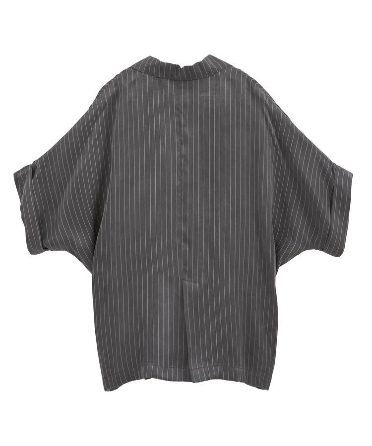 GARAGE OF GOOD CLOTHING「ストライプ半袖ジャケット」|テーラードジャケット|