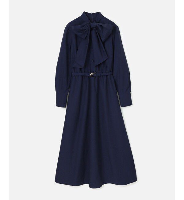 allureville「タフタビッグボウワンピース」|ワンピース|