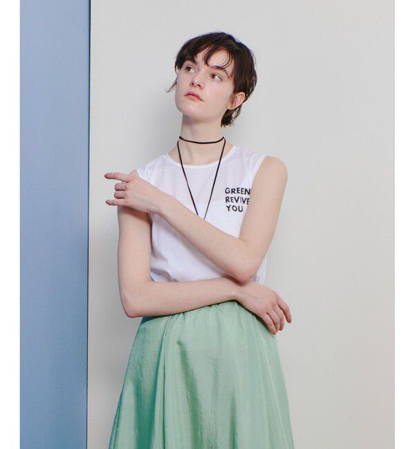 allureville「サイドロゴノースリーブTシャツ」|その他|