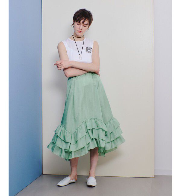 allureville「サイドロゴノースリーブTシャツ」|その他|