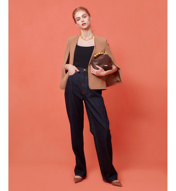 LOULOU WILLOUGHBY「【LOULOU WILLOUGHBY】ボーイフレンドデニムパンツ」|デニム|