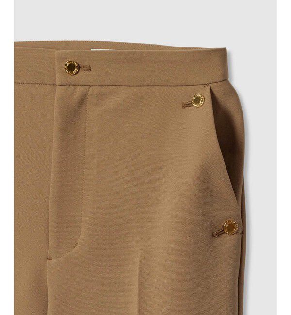 LOULOU WILLOUGHBY「【LOULOU WILLOUGHBY】ダブルクロスフレアーパンツ」|その他|