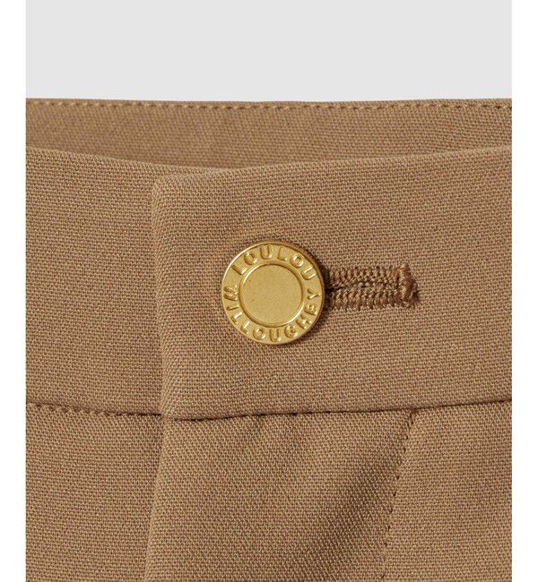 LOULOU WILLOUGHBY「【LOULOU WILLOUGHBY】ダブルクロスフレアーパンツ」|その他|