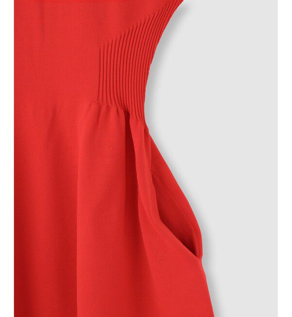 allureville「◇ ウエストマークリブワンピース」|ワンピース|