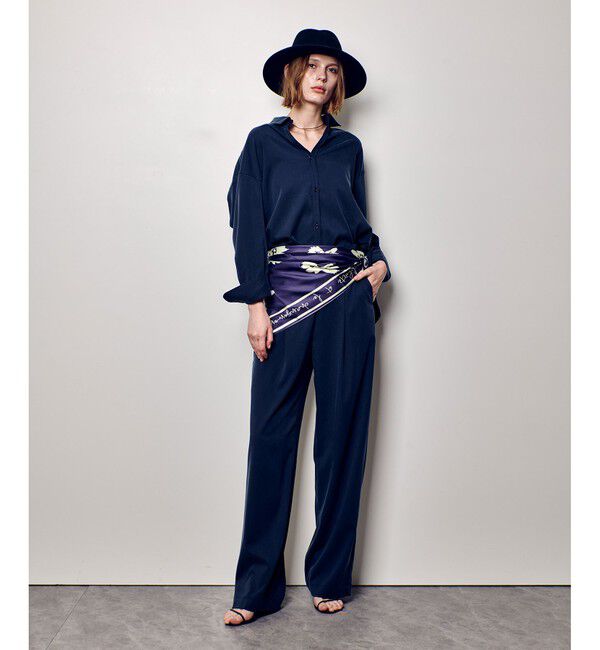 allureville「フィブリルカシュクールシャツ」|シャツ・ブラウス|