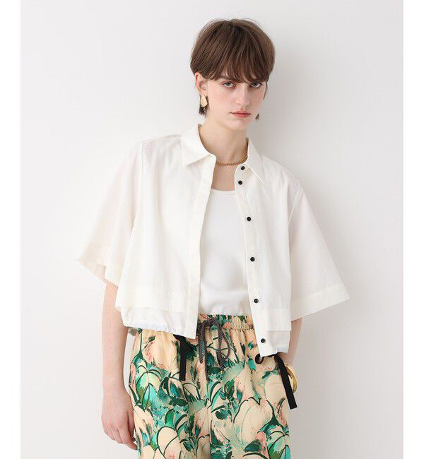 allureville「シャツカラーブルゾン」|ブルゾン・スタジャン|