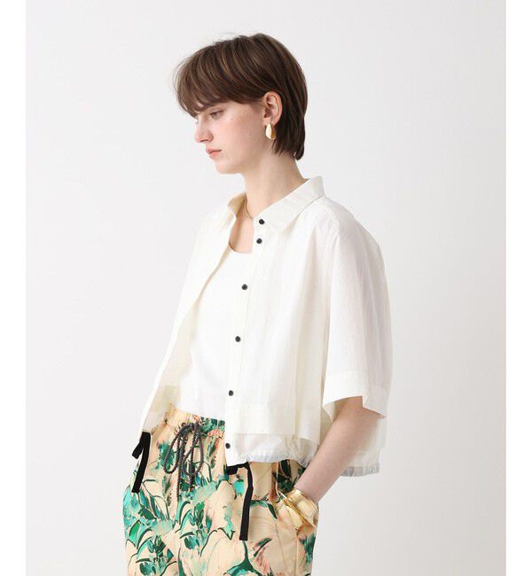 allureville「シャツカラーブルゾン」|ブルゾン・スタジャン|