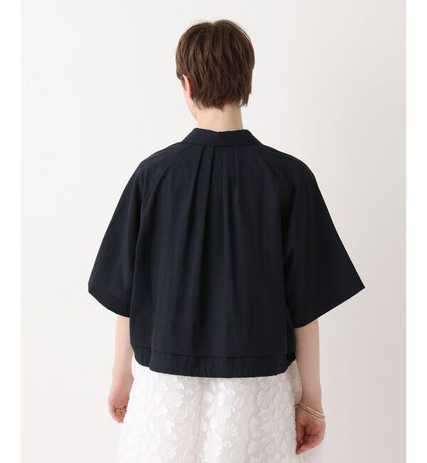 allureville「シャツカラーブルゾン」|ブルゾン・スタジャン|