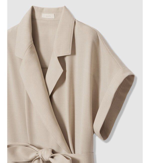 allureville「フレンチスリーブラップワンピース」|ワンピース|