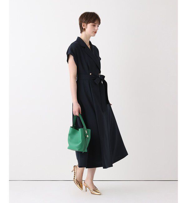 allureville「フレンチスリーブラップワンピース」|ワンピース|