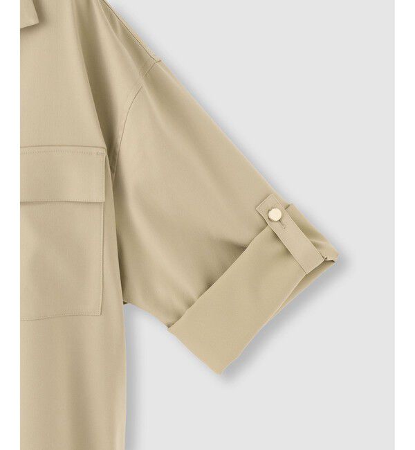 allureville「フィブリルターンバックシャツ」|シャツ・ブラウス|