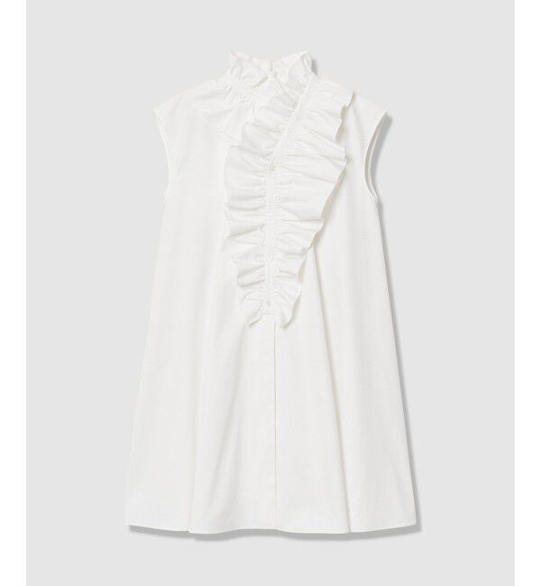 LOULOU WILLOUGHBY「【LOULOU WILLOUGHBY】ビッグフリルドワンピース」|ワンピース|