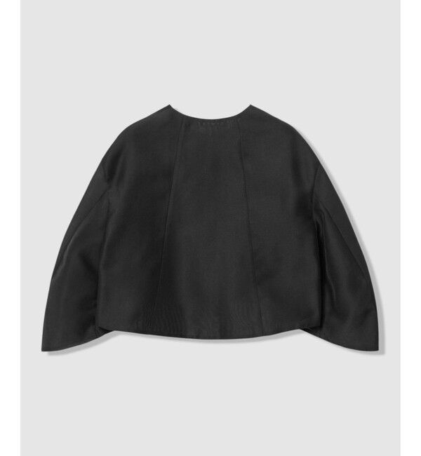 allureville「ノーカラーコクーンジャケット」|その他|