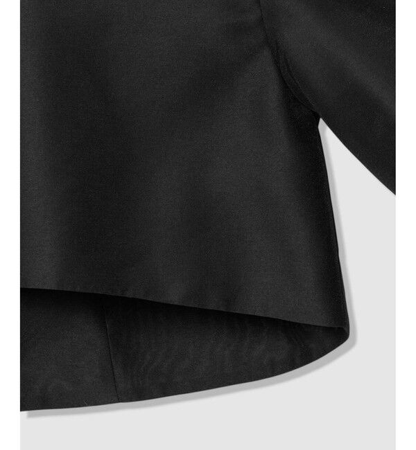 allureville「ノーカラーコクーンジャケット」|その他|