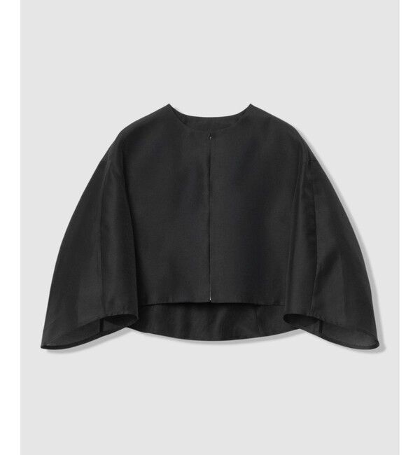 allureville「ノーカラーコクーンジャケット」|その他|