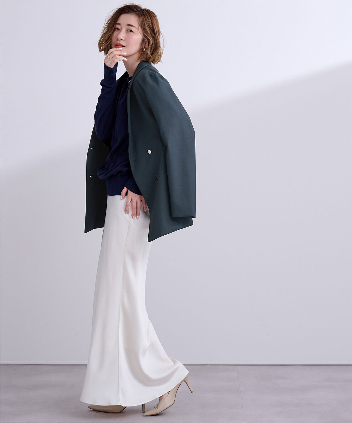 ur's「テーラードダブルブレストジャケット」|テーラードジャケット|