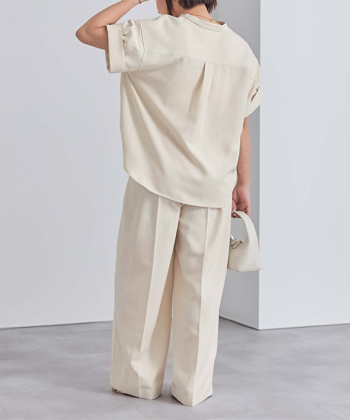 ur's「リネンライクワイドスリーブスキッパーシャツ」|シャツ・ブラウス|