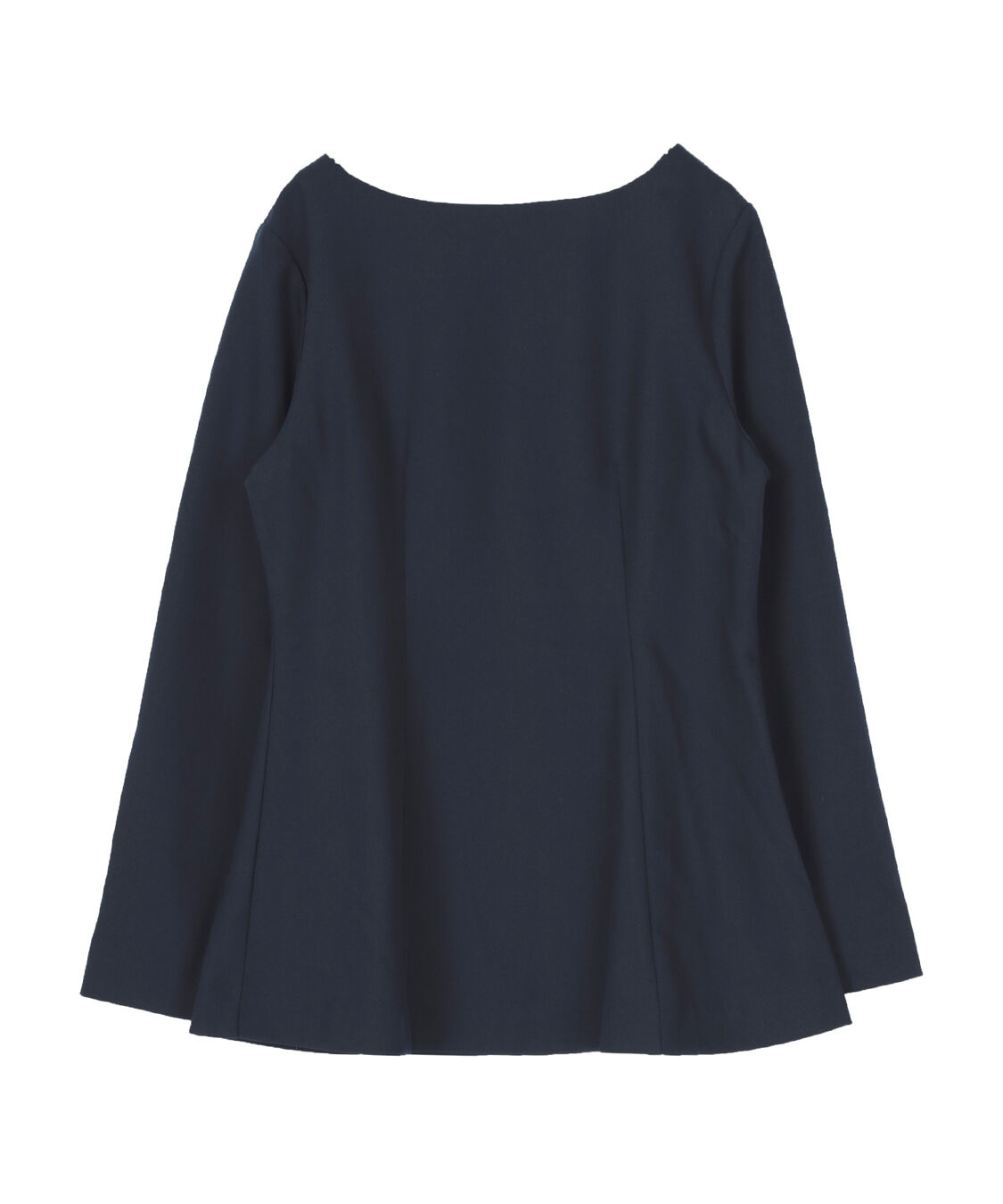 ur's「【小林有里さんコラボアイテム】ボートネックペプラムブラウス」|シャツ・ブラウス|